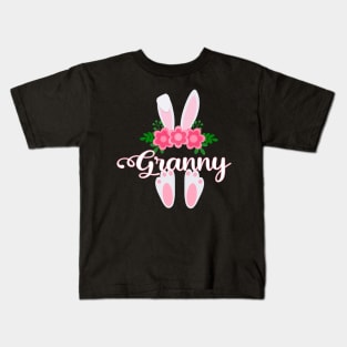 EASTER BUNNY GRANNY FOR HER - MATCHING EASTER SHIRTS FOR WHOLE FAMILY Kids T-Shirt